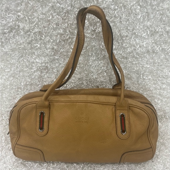 GUCCI Sherry Line Mini Boston Bag Leather - Picture 1 of 16